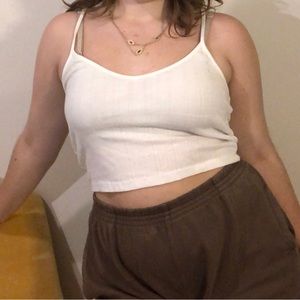 90’s White Tank
